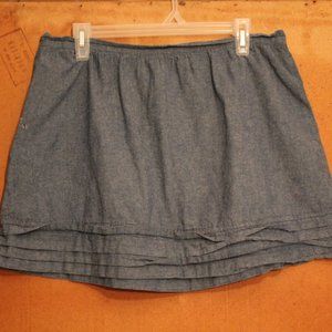 Light Summery Jean Mini Skirt